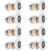 LITZEE Shower Door Roller, Sliding Door Wheels Shower Door Pulleys Replacement Wheel For 27mm Diameter Wheel Roller, 8 Pieces -Comfort Bathroom Store 90320056 1