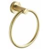 GROOFOO Brushed Gold Towel Ring, Hand Towel Holder For Bathroom, Durable 304 Stainless Steel, Modern Style Gold