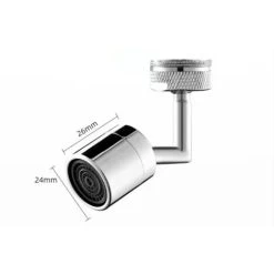 Universal Splash Filter Faucet, 720° Swivel Faucet Aerator For Kitchen Bathroom A -Comfort Bathroom Store 90738200 3