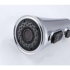 Faucet Spout, Horn Push Button Switch Hanging Spout Replaceable, For G1/2 Connectors (Plating) 9 Faucet Spout, Horn Push Button Switch Hanging Spout Replaceable, For G1/2 Connectors (Plating) -Comfort Bathroom Store 90739539 3