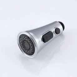 Faucet Spout, Horn Push Button Switch Hanging Spout Replaceable, For G1/2 Connectors (Plating) 10 Faucet Spout, Horn Push Button Switch Hanging Spout Replaceable, For G1/2 Connectors (Plating) -Comfort Bathroom Store 90739539 4