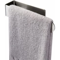 Self-Adhesive Stainless Steel Hand Towel Holder - Brushed SUS 304 Towel Ring For Bathroom Wall Stick-On Towel Hanger -Comfort Bathroom Store 90786072 4