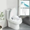 Hengda Children's Toilet Seat With Brush Toilet Seat Child Toilet Seat With Toilet Accessory - White -Comfort Bathroom Store 91160242 1