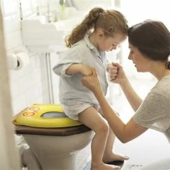 Baby Toilet Reducer Foldable Child Seat Reducer Foldable Travel Potty Seat For Kids Baby, Yellow -Comfort Bathroom Store 91164536 4