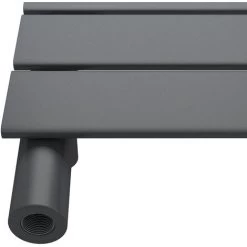 WarmeHaus Juva Electric Dual Fuel Flat Panel Heated Towel Rail 100W - Sand Grey - 650x400mm -Comfort Bathroom Store 9137314 4