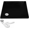 Shower Tray Savoy Black 80x80 -Comfort Bathroom Store 91440930 1
