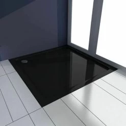 Shower Tray Savoy Black 80x80 -Comfort Bathroom Store 91440930 3