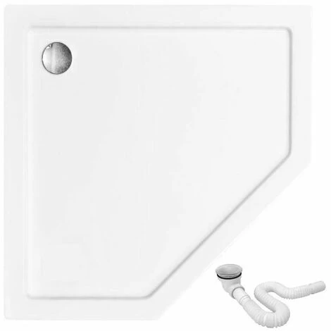 Shower Tray Diamond White 80x80 3 Shower Tray Diamond White 80x80