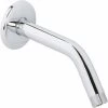 Shower Arm With Flange Wall Mount Replacement Corner Shower Head Arm Wall Mount For Fixed Showerhead And Handheld Showerhead 6 Inch Chrome -Comfort Bathroom Store 91651162 1