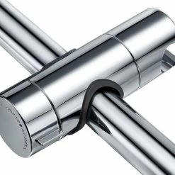 Universal Hand Shower Holder, Adjustable Hand Shower Holder, 360° Rotatable Hand Shower Holder For 18-25mm OD Slide Bar, ABS Quality Plastic, Chrome Plated 10 Universal Hand Shower Holder, Adjustable Hand Shower Holder, 360° Rotatable Hand Shower Holder For 18-25mm OD Slide Bar, ABS Quality Plastic, Chrome Plated -Comfort Bathroom Store 91889667 4