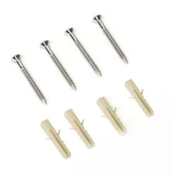 Pair Of Easy Fixing Kit For Exposed Shower Mixer Valve With Round Chrome Cover -Comfort Bathroom Store 91925366 3