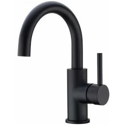 Bathroom Faucet, 360° Swivel Basin Faucet, High Spout Basin Mixer Tap, Faucet For Bathroom Or Small Kitchen, Matte Black