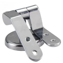 Replacement Toilet Seat Hinges - Stainless Steel For Lid Universal Accessories Zinc Alloy With Screw Fittings Weights Replacement Toilet Seats Screw Fittings(1 Pair) -Comfort Bathroom Store 92346619 3