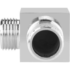 Wall Supply Elbow, Square Shower Outlet Elbow Wall Supply Elbow Shower Hose Connector For Hand Shower, 1/2" -Comfort Bathroom Store 92867456 5