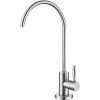 Drinking Water Kitchen Faucet - Stainless Steel Lead Free Purifier Faucet, Faucet With 4 Adapters, For Reverse Osmosis RO Filter, Iltration System (Brushed Nickel) 1 Drinking Water Kitchen Faucet - Stainless Steel Lead Free Purifier Faucet, Faucet With 4 Adapters, For Reverse Osmosis RO Filter, Iltration System (Brushed Nickel) -Comfort Bathroom Store 92868154 1