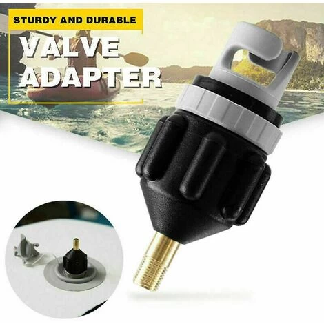 FlkwoH . Sup Valve Adapter, Canoe Kayak Pump Valve Adapter Stand Up Paddling Board Inflatable Accessories Air Compressor Adapter Accessories 4 FlkwoH . Sup Valve Adapter, Canoe Kayak Pump Valve Adapter Stand Up Paddling Board Inflatable Accessories Air Compressor Adapter Accessories - Image 2
