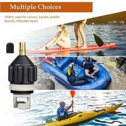 FlkwoH . Sup Valve Adapter, Canoe Kayak Pump Valve Adapter Stand Up Paddling Board Inflatable Accessories Air Compressor Adapter Accessories 9 FlkwoH . Sup Valve Adapter, Canoe Kayak Pump Valve Adapter Stand Up Paddling Board Inflatable Accessories Air Compressor Adapter Accessories -Comfort Bathroom Store 93448459 4
