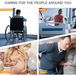 2 Pieces Bathtub Handle, 33cm Anti-Slip Bathroom Grab Bar, Wall-Mounted Stainless Steel Grab Bar Shower Handle For Elderly/Disabled/Children/Pregnant,Handle Grab Bar Safety Bathtub Toilet Shower -Comfort Bathroom Store 93553794 4