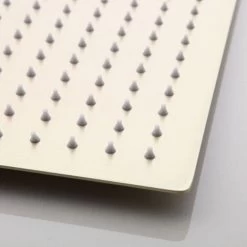 Ensemble De Douche Encastrable Doré Brossé 30cm30cm Système De Douche 2 Fonctions Mitigeur De Douche Avec Pommeau De Douche En Laiton Kit Douche Encastrable Plafond -Comfort Bathroom Store 93564790 3