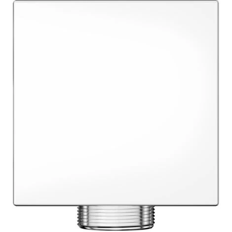 Wholesale Domestic Cubix Polished Chrome Square Shower Elbow 4 Wholesale Domestic Cubix Polished Chrome Square Shower Elbow - Image 2