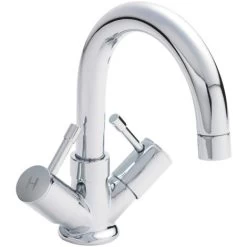 Nuie Series 2 Chrome Mono Basin Mixer Tap With Swivel Spout - FJ317 8 Nuie Series 2 Chrome Mono Basin Mixer Tap With Swivel Spout - FJ317 -Comfort Bathroom Store 9376738 3