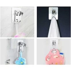 Shower Holder Detachable Wall Mounted Shower Head Holder With Adjustable Angle Waterproof Heavy Duty Wall Mounted For Hotel Bathroom -Comfort Bathroom Store 93920301 4