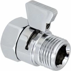 DENUOTOP Copper Shut-Off Valve - For Shower Heads, To Adjust Water Temperature Easily And Not Frequently