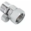 DENUOTOP Shower Head Shut-Off Flow Control Shut-off Valve Brass Flow Faucet Universal Replacement Part