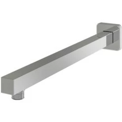 Aquarius Modern Square Fixed Over Head Shower Arm Chrome AQ601027