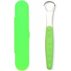 Tongue Scraper, Stainless Steel Tongue Scraper, Eliminate Bad Breath Oral Care Tongue Brushes, Suitable For Adults Child Tongue Scraper
