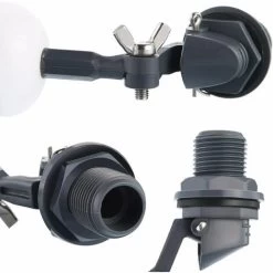 Pieces Water Ball Float Reliable Close 1/2 Inch Fill Humidifier Water Tank, Plug Valve -Comfort Bathroom Store 94388791 4