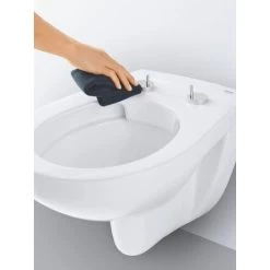 Grohe Bau Ceramic Wall Mounted Toilet Bowl, Alpine White (39427000) -Comfort Bathroom Store 94412930 3