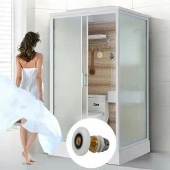 Set Of 4 Shower Enclosure Rollers, Sliding Door Rollers, Shower Door Rollers, Shower Door Rollers, 25mm Shower Enclosure Rollers, Cabin Rollers -Comfort Bathroom Store 94516721 5
