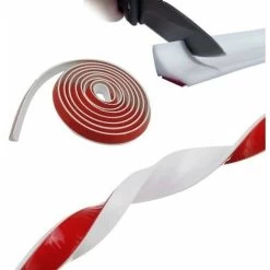 200cm Shower Water Stopper For Frameless Shower Door, Silicone Shower Threshold For Shower Floor, Water Noise Barrier For Bathroom And Kitchen (White) -Comfort Bathroom Store 94516837 4