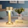 Dimmable Table Lamp, Touch Sensor Table Lamp Wireless Rechargeable 3 Brightness Levels 3W LED Night Light For Bedside, Coffee Table, Restaurant -Comfort Bathroom Store 94517744 1