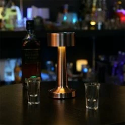 Dimmable Table Lamp, Touch Sensor Table Lamp Wireless Rechargeable 3 Brightness Levels 3W LED Night Light For Bedside, Coffee Table, Restaurant -Comfort Bathroom Store 94517744 3