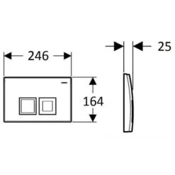Geberit Toilet Set Duofix UP100 Support Frame + Livea Bello Rimless Toilet, Matt Grey + Softclose Seat + Matt Chrome Plate 11 Geberit Toilet Set Duofix UP100 Support Frame + Livea Bello Rimless Toilet, Matt Grey + Softclose Seat + Matt Chrome Plate -Comfort Bathroom Store 94588058 5
