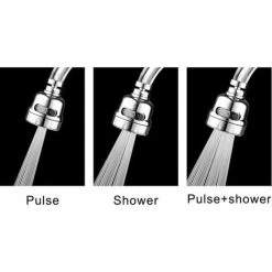 Swivel Faucet Aerator, Aerator Faucet Water Saving Extension Faucet Filter Nozzle Kitchen Faucet Adjustable Multifunctional Sprayer -Comfort Bathroom Store 94612199 2