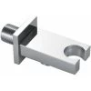 Shower Outlet Elbow Bracket, Sliver Shower Spray Head Bracket, Wall-Mounted Smooth Thick Veneer -Comfort Bathroom Store 94626263 1