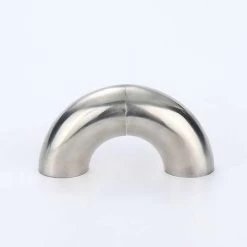 304 Stainless Steel Pipe Fitting 90 Elbow Butt Weld Outer Diameter 38mm, 1-1/2 -4pcs -Comfort Bathroom Store 94628342 4