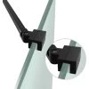 Heilmetz Support Bar Shower Wall Stabilization Bar, With Angle Flexible 180° Rotatable, Support Bar For Shower Doors -Universally Usable For 6-8mm Glass Thickness, Black (500mm)