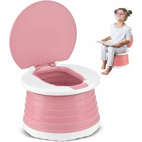 One Piece Infant Potty Training Potty Training Baby Kid Portable Folding Potty Training Kids Travel Toilet Learning Cleaning Kids Boys Girls Car Potty Training Indoor Outdoor Park Camping (Pink) 3 One Piece Infant Potty Training Potty Training Baby Kid Portable Folding Potty Training Kids Travel Toilet Learning Cleaning Kids Boys Girls Car Potty Training Indoor Outdoor Park Camping (Pink)