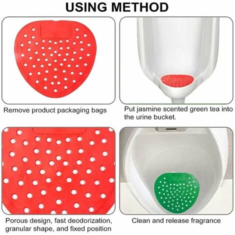 Urinal Screen, Urinal Deodorizer, Urinal Filter, Long Lasting Scent In Every Urinal Or Urinal (Big Hole),,8 Pieces 6 Urinal Screen, Urinal Deodorizer, Urinal Filter, Long Lasting Scent In Every Urinal Or Urinal (Big Hole),,8 Pieces - Image 4