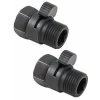 Brass Shower Head Shut Off Valve With Standard G1/2 Shower Head Connection, 2 Pack，