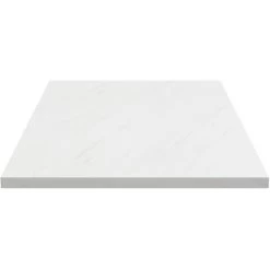 Wholesale Domestic White Levanto Marble 800mm X 460mm X 20mm Laminate Worktop -Comfort Bathroom Store 95410868 4