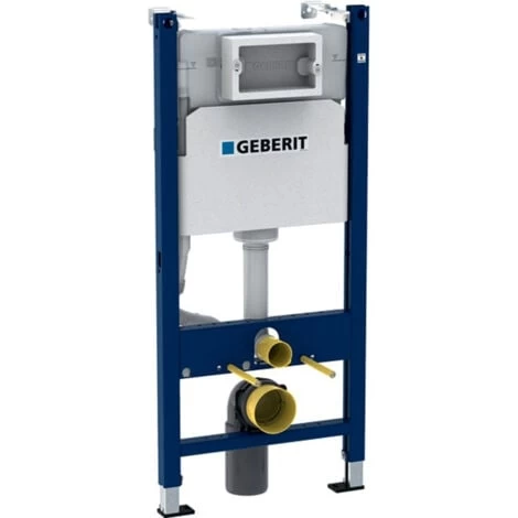 Geberit Toilet Set Cistern Frame Duofix + Geberit ICon Rimless WC + Softclose Seat + White Plate (iConGeb3) 4 Geberit Toilet Set Cistern Frame Duofix + Geberit ICon Rimless WC + Softclose Seat + White Plate (iConGeb3) - Image 2