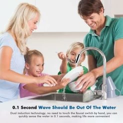 USB Smart Saving Faucet, Water Sink Infrared Faucet With Touchless Automatic Sensor For Kitchen, Bathroom, Restaurant, School 8 USB Smart Saving Faucet, Water Sink Infrared Faucet With Touchless Automatic Sensor For Kitchen, Bathroom, Restaurant, School -Comfort Bathroom Store 95521944 2