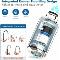 USB Smart Saving Faucet, Water Sink Infrared Faucet With Touchless Automatic Sensor For Kitchen, Bathroom, Restaurant, School 11 USB Smart Saving Faucet, Water Sink Infrared Faucet With Touchless Automatic Sensor For Kitchen, Bathroom, Restaurant, School -Comfort Bathroom Store 95521944 5