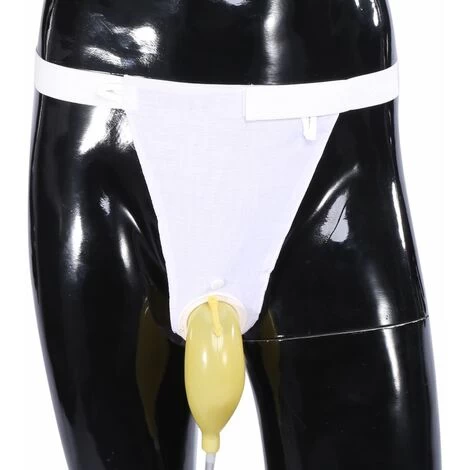 Female/Men Urine Bag, 1000ml Urinal Pee Reusable Pee Holder Elastic Waistband Spillproof Incontinence Tool Portable Urine Collector Bag For Urinary Tract(Man) 7 Female/Men Urine Bag, 1000ml Urinal Pee Reusable Pee Holder Elastic Waistband Spillproof Incontinence Tool Portable Urine Collector Bag For Urinary Tract(Man) - Image 5