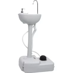 Portable Camping Toilet And Handwash Stand Set With Water Tank VidaXL 11 Portable Camping Toilet And Handwash Stand Set With Water Tank VidaXL -Comfort Bathroom Store 95546032 5